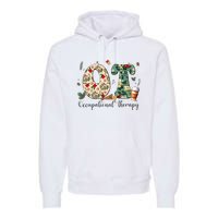 Occupational Therapy Therapist Christmas OT OTA Premium Hoodie