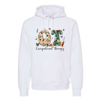 Occupational Therapy Therapist Christmas OT OTA Premium Hoodie