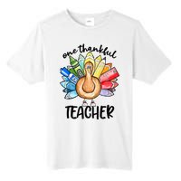 One Thankful Teacher Thanksgiving Turkey Cute Pencil Tall Fusion ChromaSoft Performance T-Shirt