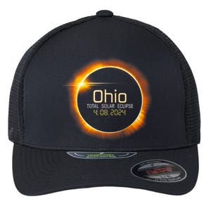 Ohio Totality Total Solar Eclipse April 8 2024 Flexfit Unipanel Trucker Cap