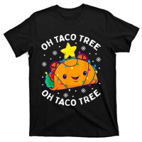 Oh Taco Tree Christmas Cute Xmas Mexican Food Lover T-Shirt