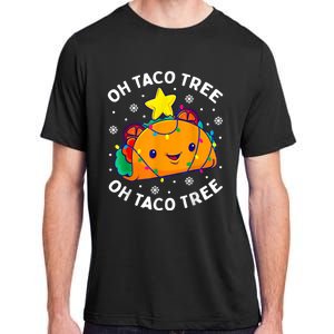 Oh Taco Tree Christmas Cute Xmas Mexican Food Lover Adult ChromaSoft Performance T-Shirt