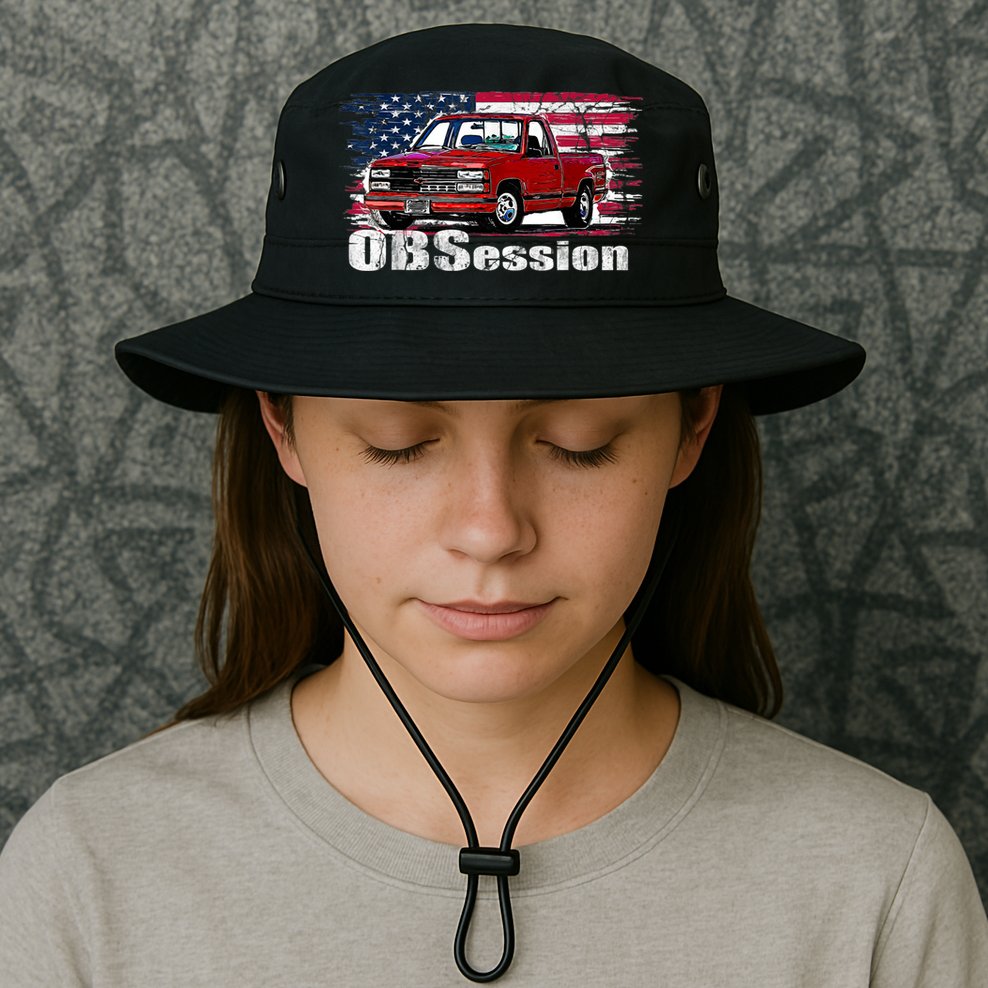 OBS Truck Troka Old School Pickup Low Rider Bucket Hat