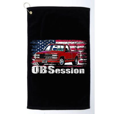 OBS Truck Troka Old School Pickup Low Rider Golf Towel