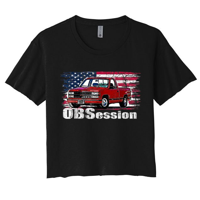 OBS Truck Troka Old School Pickup Low Rider Crop Top