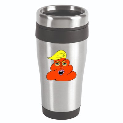 Orange Turd TrumpS Lawyer Called Him 16oz Travel Tumbler