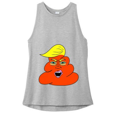 Orange Turd TrumpS Lawyer Called Him Ladies PosiCharge Tri-Blend Wicking Tank