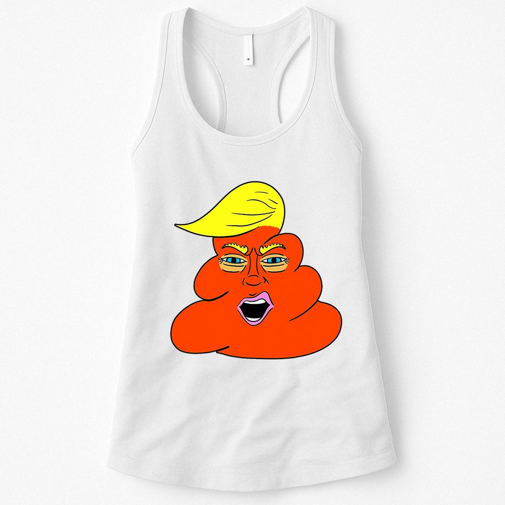 Orange Turd TrumpS Lawyer Called Him Womens Tank Top