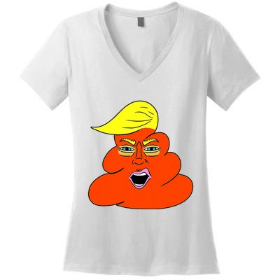Orange Turd TrumpS Lawyer Called Him Women's V-Neck T-Shirt