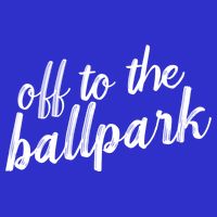 Off To The Ballpark Game Day Vibes Softball Baseball Gift Poster