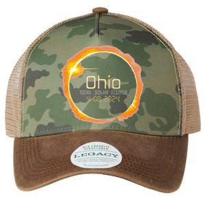 Ohio Totality Total Solar Eclipse April 8 2024 Legacy Tie Dye Trucker Hat