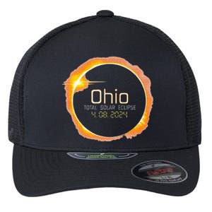 Ohio Totality Total Solar Eclipse April 8 2024 Flexfit Unipanel Trucker Cap