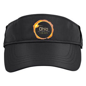 Ohio Totality Total Solar Eclipse April 8 2024 Adult Drive Performance Visor