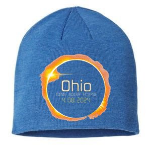 Ohio Totality Total Solar Eclipse April 8 2024 Sustainable Beanie