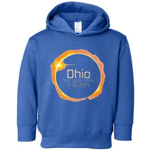 Ohio Totality Total Solar Eclipse April 8 2024 Toddler Hoodie