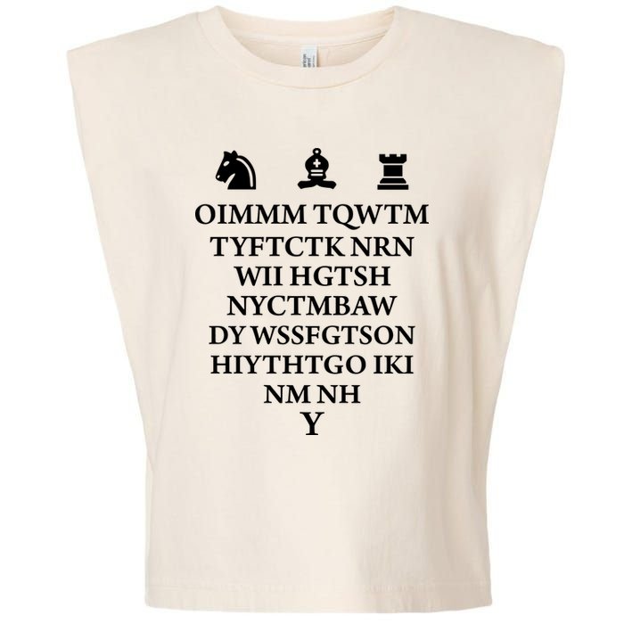Oimmm Tqwtm Tyftctk Nrn Wii Hgtsh Garment-Dyed Women's Muscle Tee