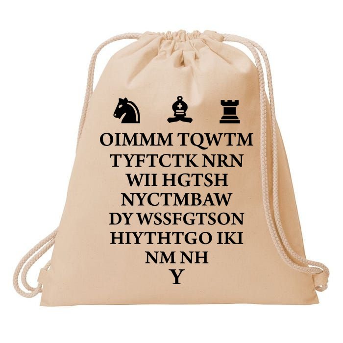 Oimmm Tqwtm Tyftctk Nrn Wii Hgtsh Drawstring Bag