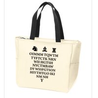 Oimmm Tqwtm Tyftctk Nrn Wii Hgtsh Zip Tote Bag
