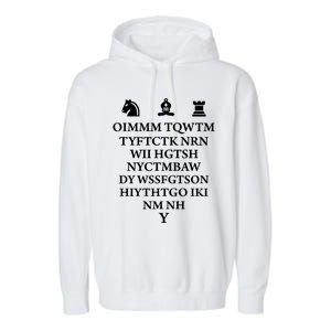 Oimmm Tqwtm Tyftctk Nrn Wii Hgtsh Garment-Dyed Fleece Hoodie