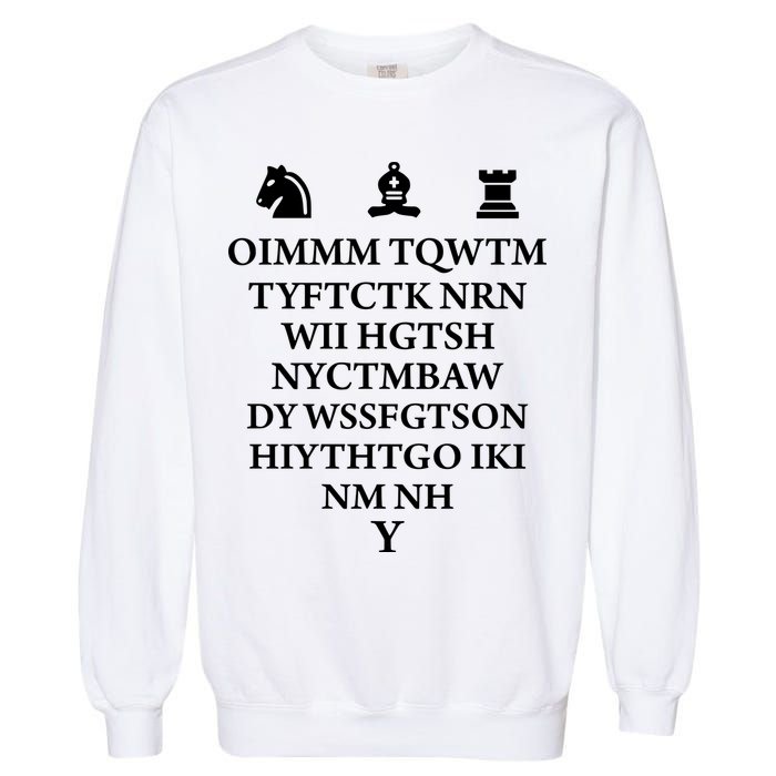 Oimmm Tqwtm Tyftctk Nrn Wii Hgtsh Garment-Dyed Sweatshirt