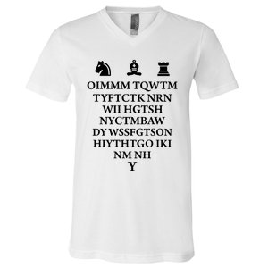 Oimmm Tqwtm Tyftctk Nrn Wii Hgtsh V-Neck T-Shirt