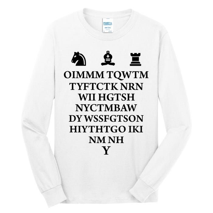Oimmm Tqwtm Tyftctk Nrn Wii Hgtsh Tall Long Sleeve T-Shirt