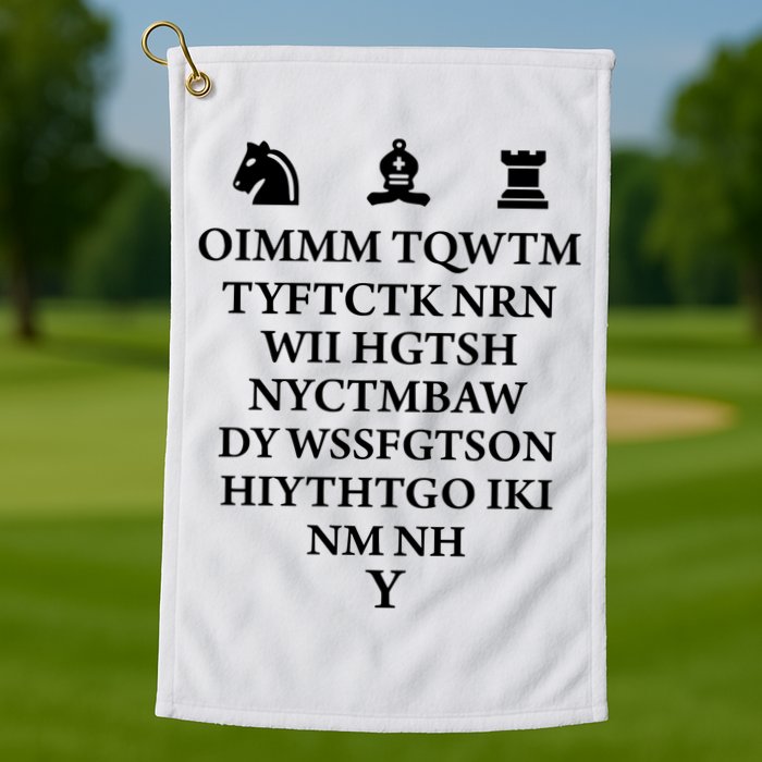 Oimmm Tqwtm Tyftctk Nrn Wii Hgtsh Golf Towel