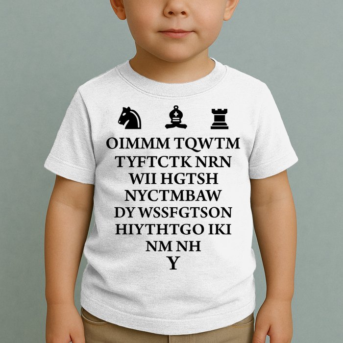 Oimmm Tqwtm Tyftctk Nrn Wii Hgtsh Toddler T-Shirt
