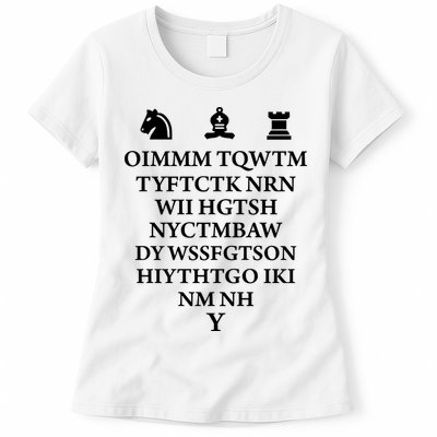 Oimmm Tqwtm Tyftctk Nrn Wii Hgtsh Womens T-Shirt