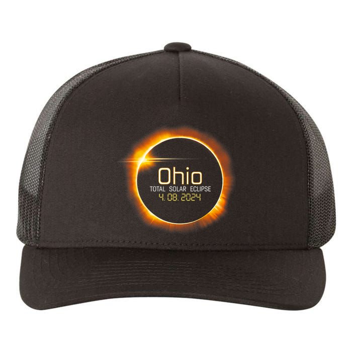 Ohio Totality Total Solar Eclipse April 8 2024 Yupoong Adult 5-Panel Trucker Hat