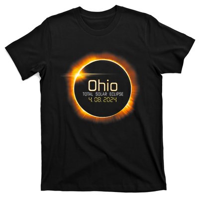 Ohio Totality Total Solar Eclipse April 8 2024 T-Shirt