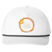 Ohio Totality Total Solar Eclipse April 8 2024 Snapback Five-Panel Rope Hat