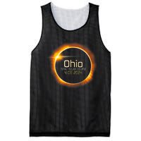 Ohio Totality Total Solar Eclipse April 8 2024 Mesh Reversible Basketball Jersey Tank