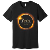 Ohio Totality Total Solar Eclipse April 8 2024 Premium T-Shirt