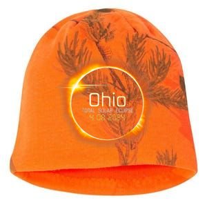 Ohio Totality Total Solar Eclipse April 8 2024 Kati - Camo Knit Beanie