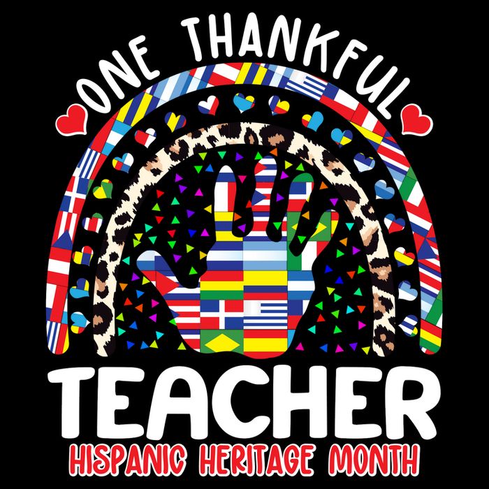 One Thankful Teacher Hispanic Heritage Month Backpack