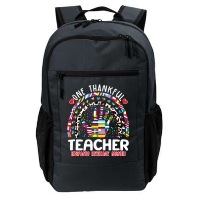 One Thankful Teacher Hispanic Heritage Month Daily Commute Backpack