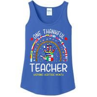 One Thankful Teacher Hispanic Heritage Month Countries Ladies Essential Tank