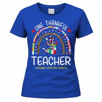 One Thankful Teacher Hispanic Heritage Month Countries Women's T-Shirt