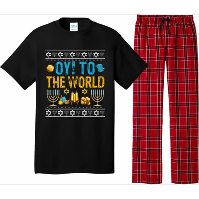 Oy To The World Jewish Gift   Pajama Set