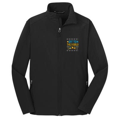 Oy To The World Jewish Gift   Core Soft Shell Jacket