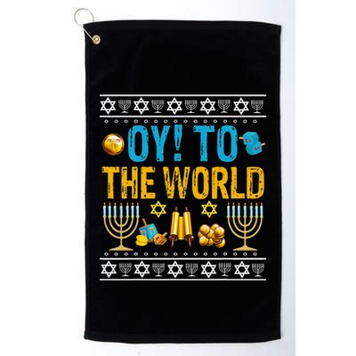 Oy To The World Jewish Gift   Golf Towel