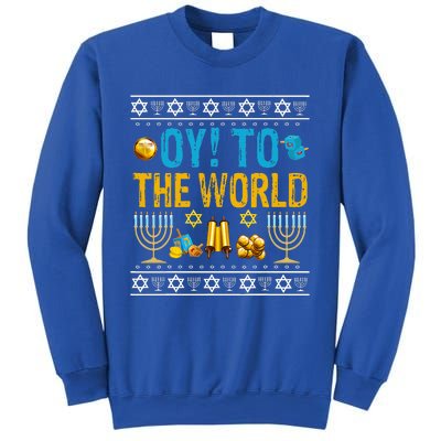 Oy To The World Jewish Gift   Sweatshirt