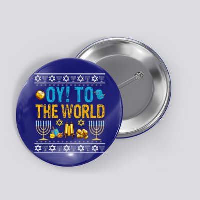 Oy To The World Jewish Gift   Button