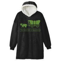 Oregon Trail T Shirt You Have Died Of Dysentery 8Bit Video Game 1865 Hooded Wearable Blanket