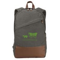 Oregon Trail T Shirt You Have Died Of Dysentery 8Bit Video Game 1865 Cotton Canvas Backpack