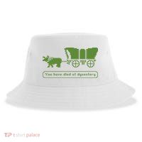 Oregon Trail T Shirt You Have Died Of Dysentery 8Bit Video Game 1865 Sustainable Bucket Hat