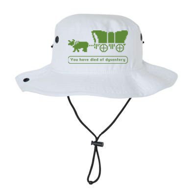 Oregon Trail T Shirt You Have Died Of Dysentery 8Bit Video Game 1865 Bucket Hat