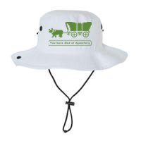 Oregon Trail T Shirt You Have Died Of Dysentery 8Bit Video Game 1865 Bucket Hat