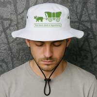 Oregon Trail T Shirt You Have Died Of Dysentery 8Bit Video Game 1865 Bucket Hat